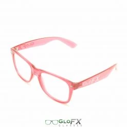 Rave Glasses & Goggles GloFX Ultimate Diffraction Glasses - Transparent Red - Clear 11 Rave Glasses & Goggles GloFX Ultimate Diffraction Glasses - Transparent Red - Clear