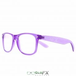 GloFX Ultimate Diffraction Glasses - Transparent Purple - Clear 9 GloFX Ultimate Diffraction Glasses - Transparent Purple - Clear