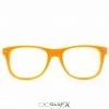 GloFX Ultimate Diffraction Glasses - Orange - Clear 2 GloFX Ultimate Diffraction Glasses - Orange - Clear