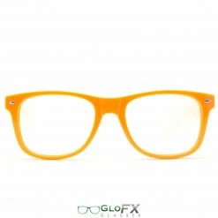 GloFX Ultimate Diffraction Glasses - Orange - Clear