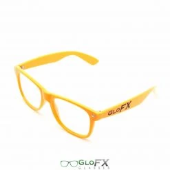 GloFX Ultimate Diffraction Glasses - Orange - Clear 11 GloFX Ultimate Diffraction Glasses - Orange - Clear