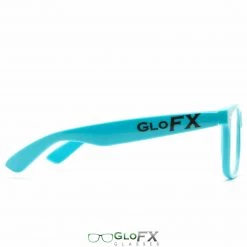GloFX Ultimate Diffraction Glasses - Blue - Clear Rave Glasses & Goggles 10 GloFX Ultimate Diffraction Glasses - Blue - Clear Rave Glasses & Goggles