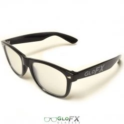 GloFX Ultimate Extreme Diffraction Glasses - Black - Clear Rave Glasses & Goggles 10 GloFX Ultimate Extreme Diffraction Glasses - Black - Clear Rave Glasses & Goggles