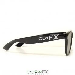 GloFX Ultimate Extreme Diffraction Glasses - Black - Emerald Tinted Rave Glasses & Goggles 9 GloFX Ultimate Extreme Diffraction Glasses - Black - Emerald Tinted Rave Glasses & Goggles