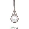 GloFX Kaleidoscope Crystal Monocle Necklace - Silver - Clear Rave Glasses & Goggles 1 GloFX Kaleidoscope Crystal Monocle Necklace - Silver - Clear Rave Glasses & Goggles
