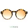 GloFX Round Tortoise Shell Diffraction Glasses - Amber Tinted Rave Glasses & Goggles 1 GloFX Round Tortoise Shell Diffraction Glasses - Amber Tinted Rave Glasses & Goggles