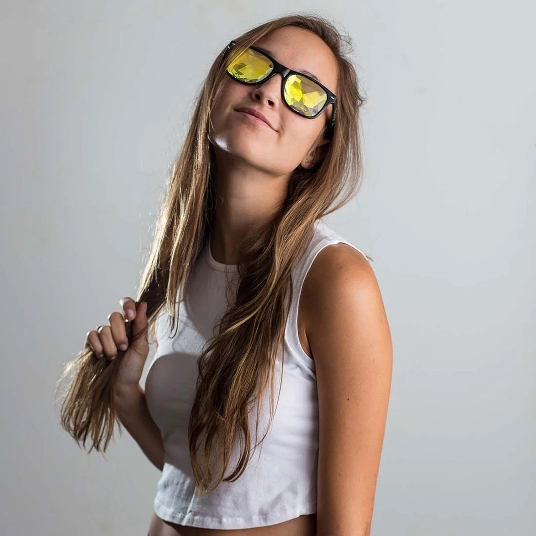 Staff Picks GloFX Ultimate Kaleidoscope Glasses - White 10 Staff Picks GloFX Ultimate Kaleidoscope Glasses - White