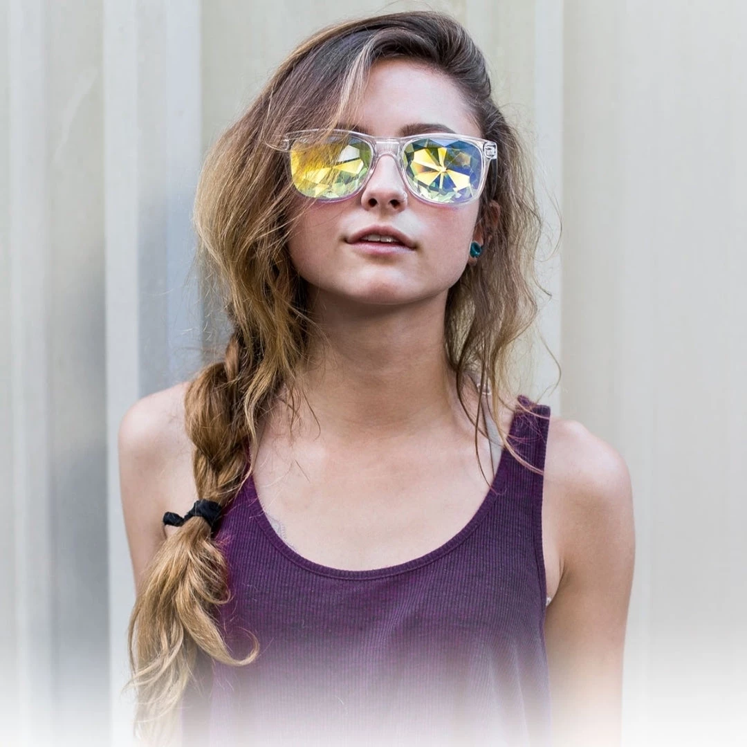 Staff Picks GloFX Ultimate Kaleidoscope Glasses - White 11 Staff Picks GloFX Ultimate Kaleidoscope Glasses - White