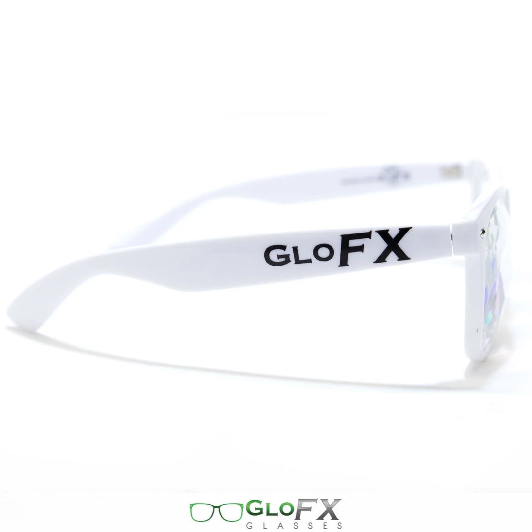 Staff Picks GloFX Ultimate Kaleidoscope Glasses - White 5 Staff Picks GloFX Ultimate Kaleidoscope Glasses - White