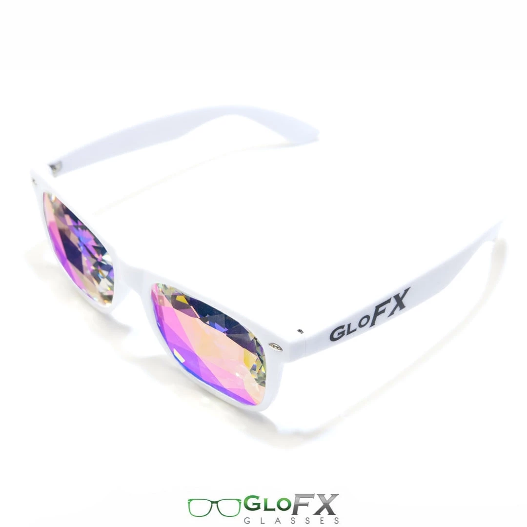 Staff Picks GloFX Ultimate Kaleidoscope Glasses - White 6 Staff Picks GloFX Ultimate Kaleidoscope Glasses - White