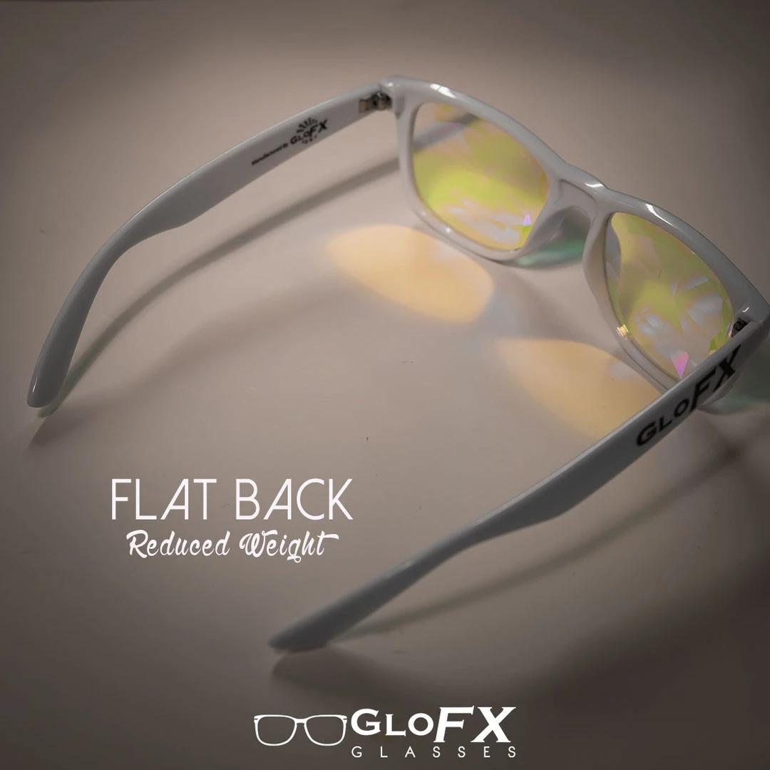 Staff Picks GloFX Ultimate Kaleidoscope Glasses - White 7 Staff Picks GloFX Ultimate Kaleidoscope Glasses - White