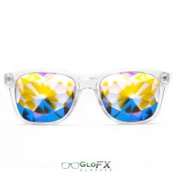 GloFX Ultimate Kaleidoscope Glasses - Clear
