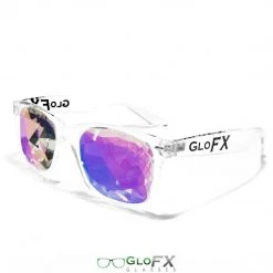 GloFX Ultimate Kaleidoscope Glasses - Clear
