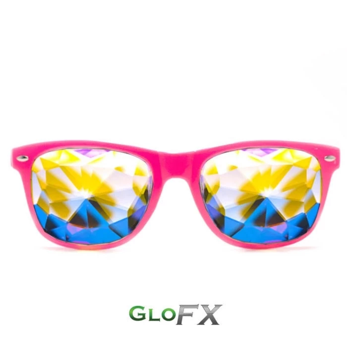 GloFX Ultimate Kaleidoscope Glasses - Pink 3 GloFX Ultimate Kaleidoscope Glasses - Pink