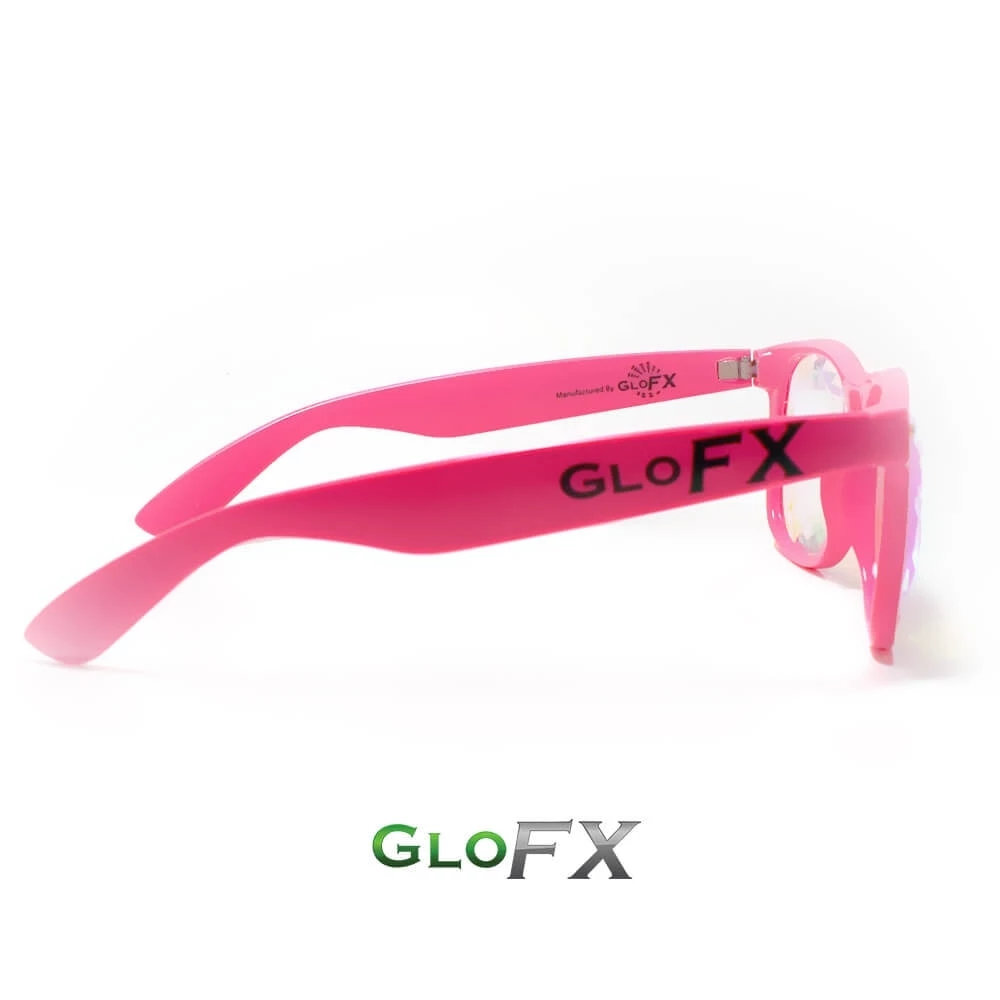 GloFX Ultimate Kaleidoscope Glasses - Pink 5 GloFX Ultimate Kaleidoscope Glasses - Pink