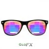 GloFX Ultimate Kaleidoscope Glasses - Black - Bug-Eye On Sale 1 GloFX Ultimate Kaleidoscope Glasses - Black - Bug-Eye On Sale