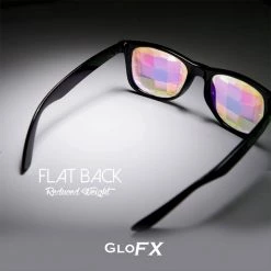 GloFX Ultimate Kaleidoscope Glasses - Black - Bug-Eye On Sale