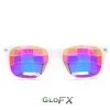 GloFX Ultimate Kaleidoscope Glasses - White - Bug-Eye