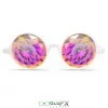 GloFX Kaleidoscope Glasses - White - Rainbow Fractal