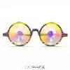 GloFX Kaleidoscope Glasses - Tribal - Rainbow Wormhole Rave Glasses & Goggles 2 GloFX Kaleidoscope Glasses - Tribal - Rainbow Wormhole Rave Glasses & Goggles