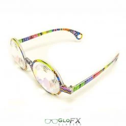 GloFX Kaleidoscope Glasses - Tribal - Rainbow Wormhole Rave Glasses & Goggles 15 GloFX Kaleidoscope Glasses - Tribal - Rainbow Wormhole Rave Glasses & Goggles