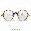 GloFX Kaleidoscope Glasses - Tribal - Clear Wormhole 1 GloFX Kaleidoscope Glasses - Tribal - Clear Wormhole