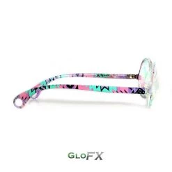GloFX Kaleidoscope Glasses - Aztec - Rainbow Wormhole Rave Glasses & Goggles 13 GloFX Kaleidoscope Glasses - Aztec - Rainbow Wormhole Rave Glasses & Goggles