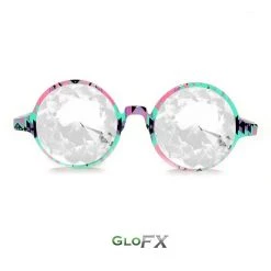 Rave Glasses & Goggles GloFX Kaleidoscope Glasses - Aztec - Clear