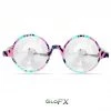 GloFX Kaleidoscope Glasses - Aztec - Clear Wormhole Rave Glasses & Goggles 1 GloFX Kaleidoscope Glasses - Aztec - Clear Wormhole Rave Glasses & Goggles