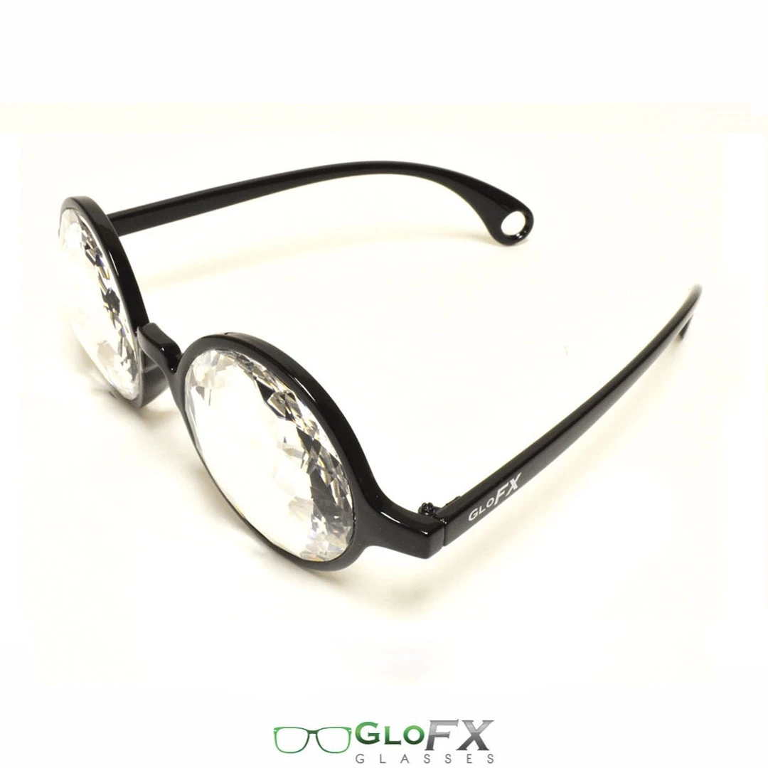 GloFX Kaleidoscope Glasses - Black - Clear 6 GloFX Kaleidoscope Glasses - Black - Clear