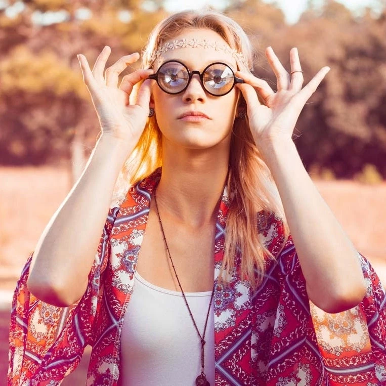 GloFX Kaleidoscope Glasses - Black - Clear Wormhole Rave Glasses & Goggles 7 GloFX Kaleidoscope Glasses - Black - Clear Wormhole Rave Glasses & Goggles