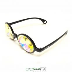 GloFX Kaleidoscope Glasses - Black - Rainbow Wormhole 15 GloFX Kaleidoscope Glasses - Black - Rainbow Wormhole