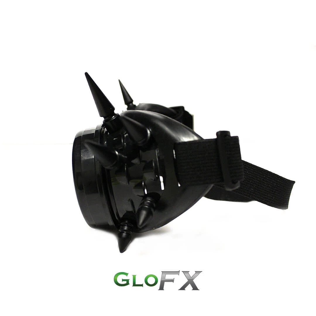 On Sale GloFX Diffraction Goggles - Black Spike - Clear 5 On Sale GloFX Diffraction Goggles - Black Spike - Clear
