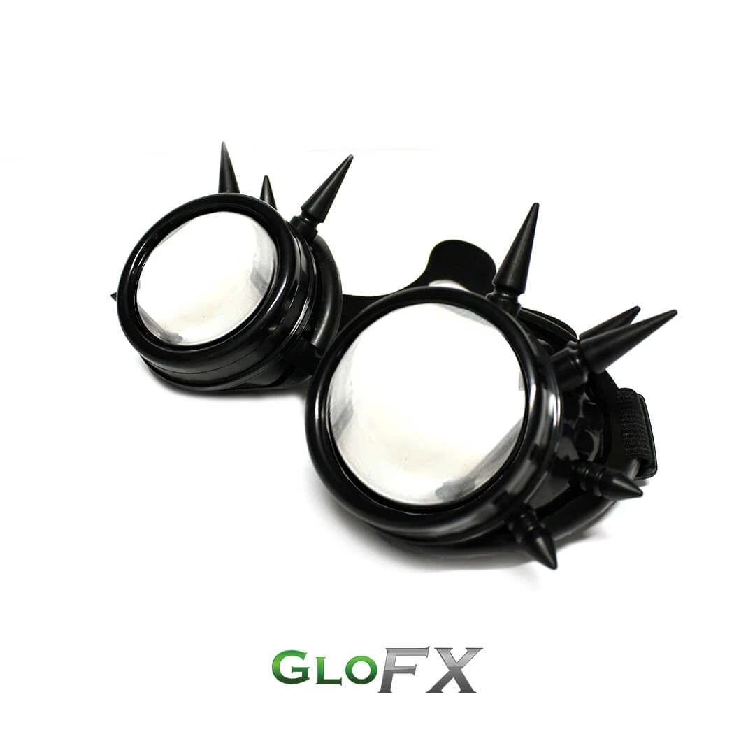 On Sale GloFX Diffraction Goggles - Black Spike - Clear 6 On Sale GloFX Diffraction Goggles - Black Spike - Clear