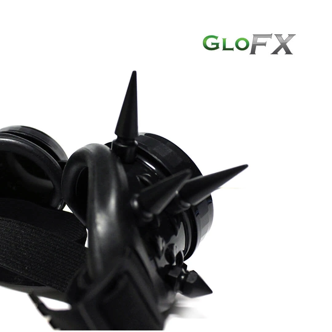 On Sale GloFX Diffraction Goggles - Black Spike - Clear 7 On Sale GloFX Diffraction Goggles - Black Spike - Clear