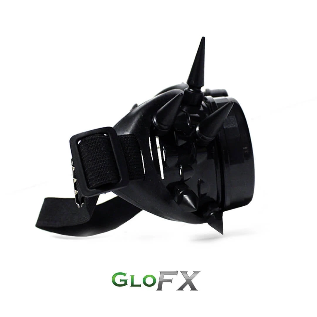 On Sale GloFX Diffraction Goggles - Black Spike - Clear 8 On Sale GloFX Diffraction Goggles - Black Spike - Clear