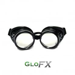 GloFX Diffraction Goggles - Black - Clear The Essentials