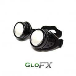 GloFX Diffraction Goggles - Black - Clear The Essentials