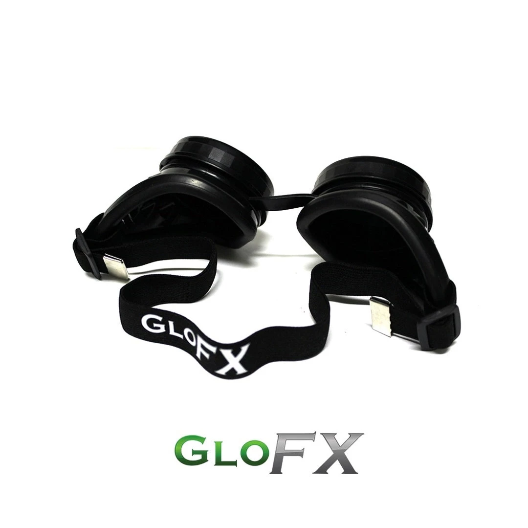 The Essentials GloFX Kaleidoscope Goggles - Black - Rainbow Wormhole 5 The Essentials GloFX Kaleidoscope Goggles - Black - Rainbow Wormhole