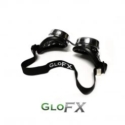 GloFX Kaleidoscope + Diffraction Goggles - Chrome