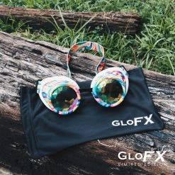 GloFX Kaleidoscope Goggles - Kandi Swirl - Rainbow Fractal Rave Glasses & Goggles 15 GloFX Kaleidoscope Goggles - Kandi Swirl - Rainbow Fractal Rave Glasses & Goggles