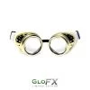 GloFX Diffraction Goggles - Royal Gold - Clear Rave Glasses & Goggles 2 GloFX Diffraction Goggles - Royal Gold - Clear Rave Glasses & Goggles