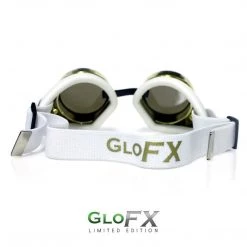 GloFX Diffraction Goggles - Royal Gold - Clear Rave Glasses & Goggles 10 GloFX Diffraction Goggles - Royal Gold - Clear Rave Glasses & Goggles