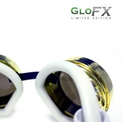 GloFX Diffraction Goggles - Royal Gold - Clear Rave Glasses & Goggles 11 GloFX Diffraction Goggles - Royal Gold - Clear Rave Glasses & Goggles