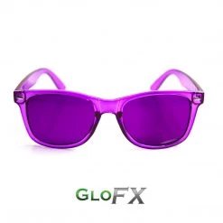 Rave Glasses & Goggles GloFX Colour Therapy Glasses - Violet 9 Rave Glasses & Goggles GloFX Colour Therapy Glasses - Violet