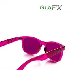 GloFX Colour Therapy Glasses - Magenta Rave Glasses & Goggles