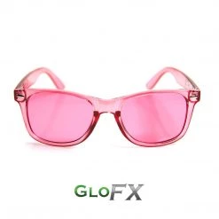 GloFX Colour Therapy Glasses - Rose Pink Rave Glasses & Goggles 9 GloFX Colour Therapy Glasses - Rose Pink Rave Glasses & Goggles