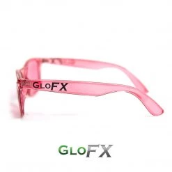 GloFX Colour Therapy Glasses - Rose Pink Rave Glasses & Goggles 10 GloFX Colour Therapy Glasses - Rose Pink Rave Glasses & Goggles