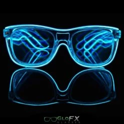 GloFX Ultimate Diffraction Glasses - Clear With Blue Luminescence Best Sellers 10 GloFX Ultimate Diffraction Glasses - Clear With Blue Luminescence Best Sellers