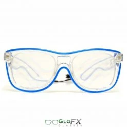 GloFX Ultimate Diffraction Glasses - Clear With Green Luminescence 11 GloFX Ultimate Diffraction Glasses - Clear With Green Luminescence